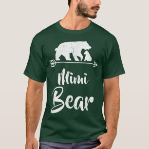 Camiseta Mimi Bear Matching Family Christmas Costume 