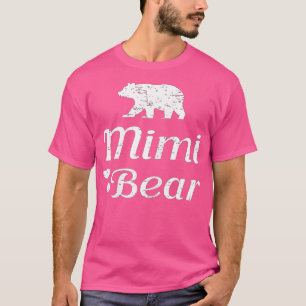 Camiseta Mimi Bear - Nana Mama Grandparent Gift