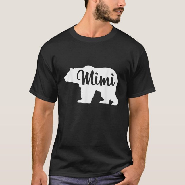 Camiseta Mimi Bear Silhouette (Anverso)