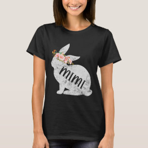 Camiseta Mimi Bunny Mating Familia Floral Conejo Conejo Eas