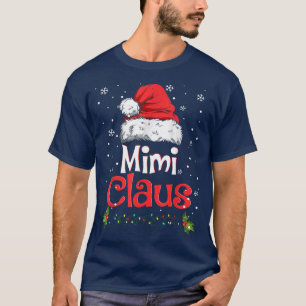 Camiseta Mimi Claus Santa Grandma Navidades divertidos Idea