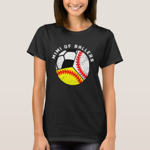Camiseta Mimi De Ballers Béisbol Futbol Mimi