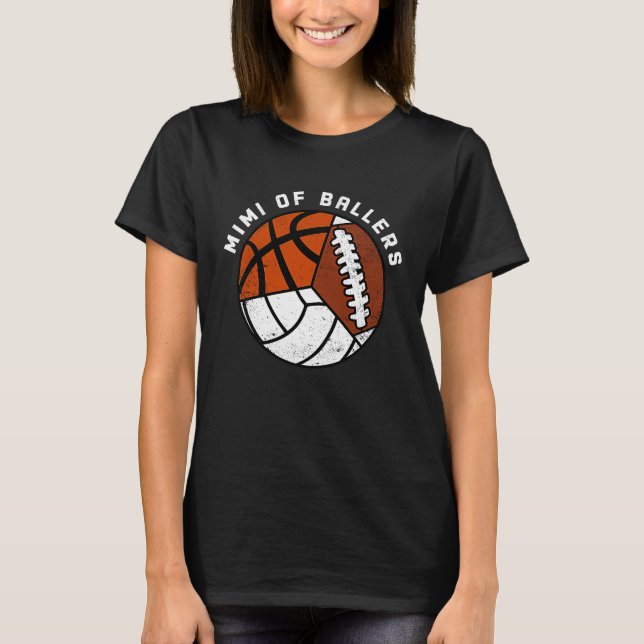Camiseta Mimi De Baloncestistas (Anverso)
