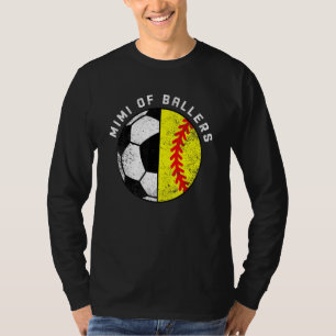 Camiseta Mimi De Baloncesto Divertido Fútbol Softbol Mimi