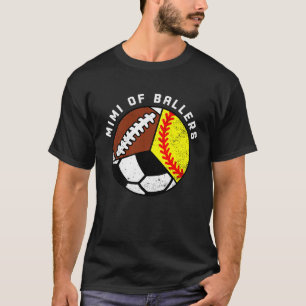 Camiseta Mimi De Baloncesto Softbol Fútbol Fútbol Americano