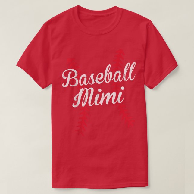 Camiseta Mimi de béisbol (Diseño del anverso)