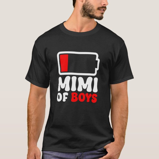 Camiseta Mimi de Chicos Mimi Abuela Batería Chico Mimi (Anverso)