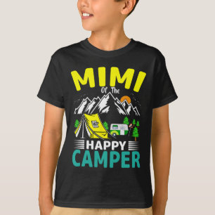 Camiseta Mimi de la abuela campista cumpleaños 1 familia ca