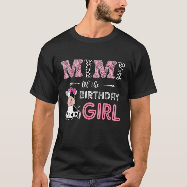 Camiseta Mimi de la abuela Matchin de la Chica de Cumpleaño (Anverso)
