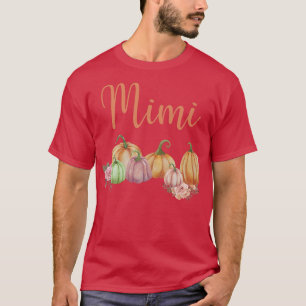 Camiseta Mimi de la calabaza del primer cumpleaños de la ca