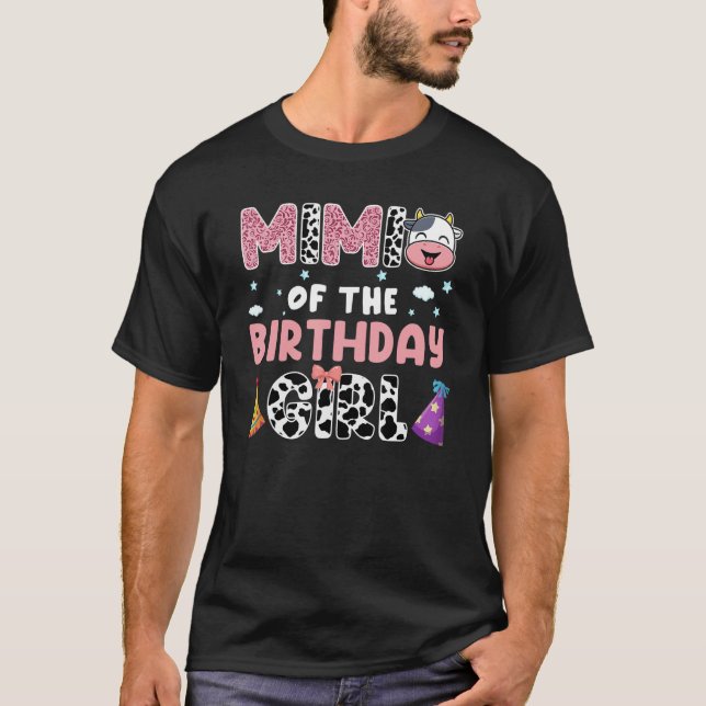 Camiseta Mimi De La Chica De Cumpleaños Granja Barnyard Bir (Anverso)
