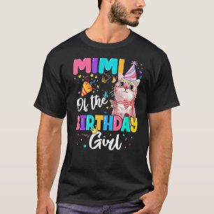 Camiseta Mimi De La Familia Temática Cat Kitten, Chica De C