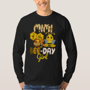 Camiseta Mimi De La Fiesta De Cumpleaños Del Chica Bee Day