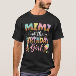 Camiseta Mimi de la fiesta de la chica cumpleañera amante d
