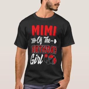 Camiseta Mimi De La Ladybug Family Chica De Cumpleaños B