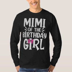 Camiseta Mimi De La Matc De La Familia Del Chica De Cumplea