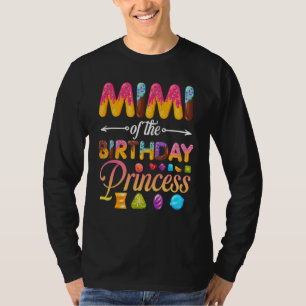Camiseta Mimi De La Princesa De Cumpleaños Donut Chica De C