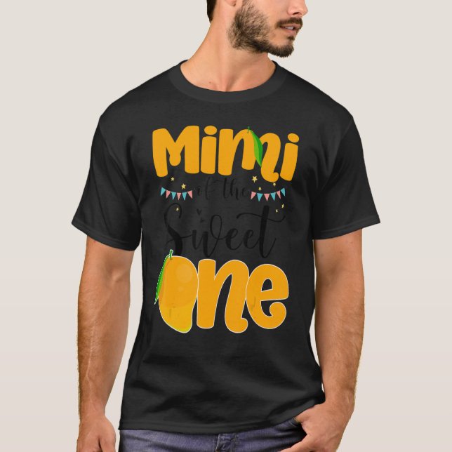 Camiseta Mimi De Los Dulces Un Mango Tema Fruta Primer Naci (Anverso)