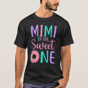 Camiseta Mimi de los dulces, una abuela, primer Chica de cu