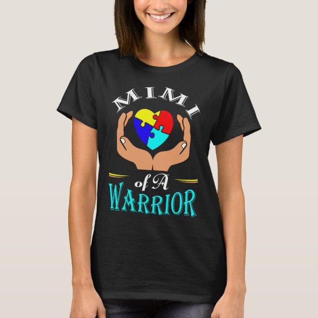 Camiseta Mimi De Un Autismo Guerrero (Anverso)