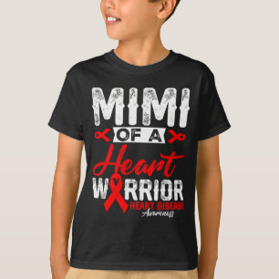 Camiseta Mimi De Un Guerrero Del Corazón Enfermedad Del Cor