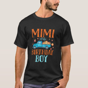 Camiseta Mimi del Camión de Parche de la Calabaza de Birthd