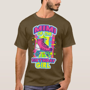 Camiseta Mimi del Chica de cumpleaños patinando en patinaje