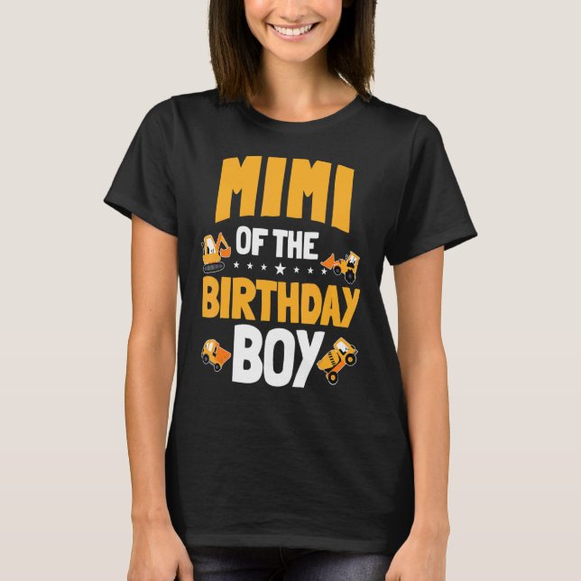 Camiseta Mimi Del Cumpleaños De Los Trabajadores De La Cons (Anverso)