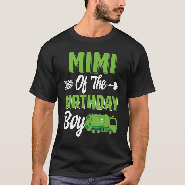 Camiseta Mimi Del Fa De La Coincidencia Del Camión De Basur (Anverso)