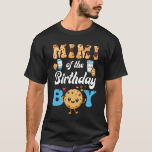 Camiseta Mimi Del Niño De Cumpleaños Leche Y Galletas Prime