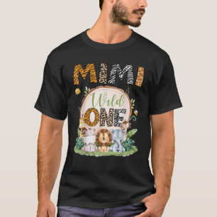 Camiseta Mimi Del Salvaje Un Niño De Primer Cumpleaños Safa