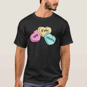 Camiseta Mimi Es Mi Abuela Valentine Candy Heart