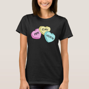 Camiseta Mimi Es Mi Abuela Valentine Candy Heart