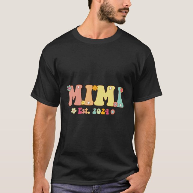 Camiseta Mimi Est 2024 Mimi Para Ser Nuevo Embarazo En Mimi (Anverso)