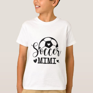 Camiseta Mimi fútbol deportes divertidos jugador de fútbol