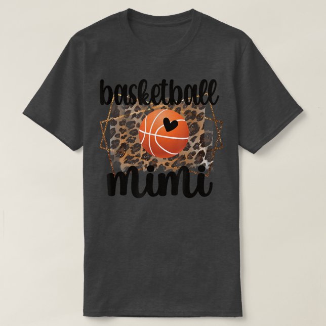 Camiseta Mimi Grandma Mimi De Baloncesto De Un Juego De Bal (Diseño del anverso)