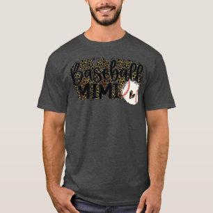 Camiseta Mimi Leopard Baseball Mimi