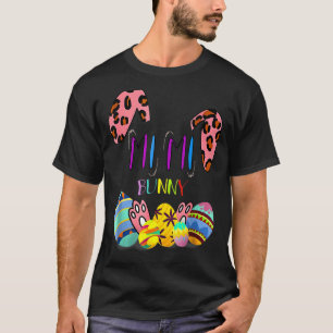 Camiseta Mimi Leopard Bunny Rabbit Oars Funny Para Hombres 
