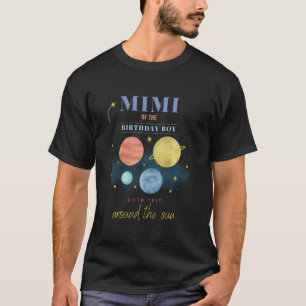 Camiseta Mimi Mom 5th Birthday Quinto Viaje Alrededor Del S