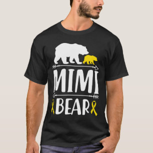 Camiseta Mimi Oso Concienciación Sobre El Cáncer Infantil R