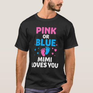 Camiseta Mimi Rosa O Azul Ama A Los Elefantes Género Del Be