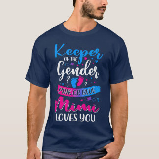 Camiseta Mimi Rosa O Azul Te Ama A Mantener La Revelación D