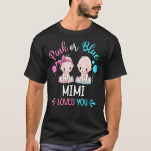 Camiseta Mimi Rosa O Azul Te Ama Abuela 1