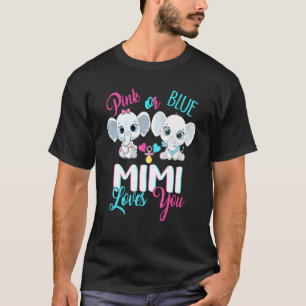 Camiseta Mimi Rosa O Azul Te Ama Abuela 3