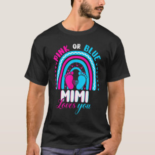 Camiseta Mimi Rosa O Azul Te Ama Género Revelar Fiesta Fa