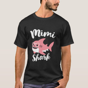 Camiseta Mimi Tiburón Día de la Madre Abuela Graciosa