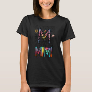 Camiseta Mimi Typography Leopard Tie Dye Happy Mothers Day