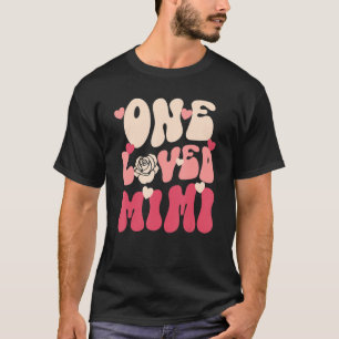 Camiseta Mimi Valentine One Love Mimi Happy Valentines D