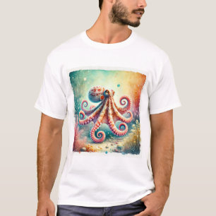 Camiseta Mimic Octopus 300824AREF131 - Watercolor
