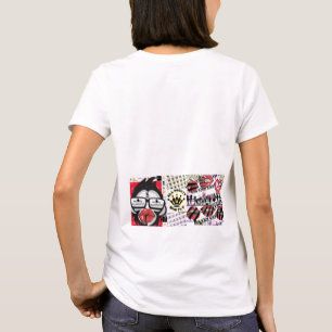 Camiseta Mímica múltiple con corazón todopoderoso que vuele